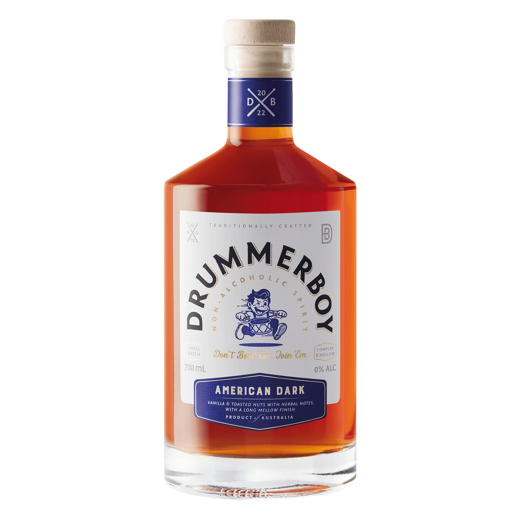 Drummerboy American Dark Non Alcoholic Whiskey